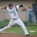 Huron's Domenic DiGiovine pitches the ball during the fifth inning of the district finals against Skyline, Saturday, June 1.
Courtney Sacco I AnnArbor.com 